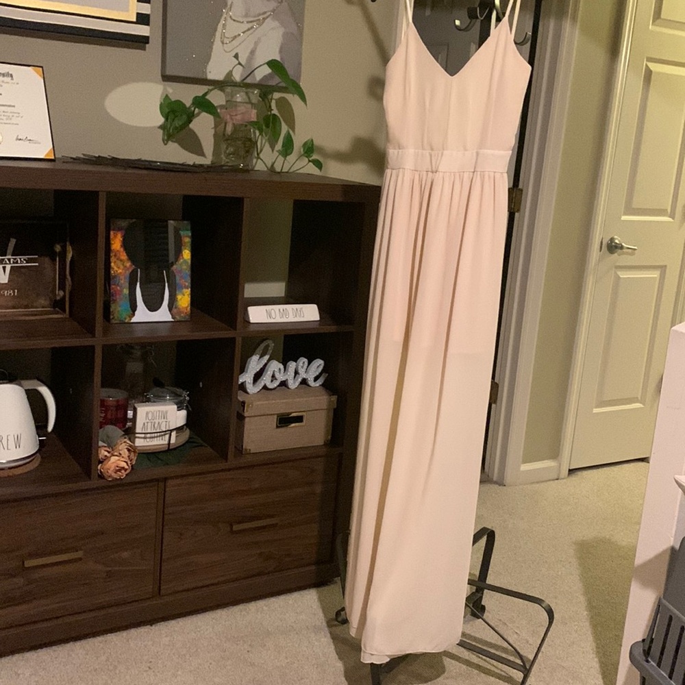 Spaghetti adjustable dress